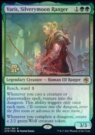 Varis, Silverymoon Ranger [Dungeons & Dragons: Adventures in the Forgotten Realms Prerelease Promos] | Good Games North