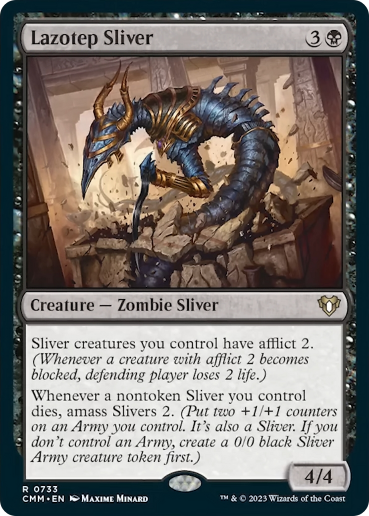 Lazotep Sliver [Commander Masters] | Good Games North