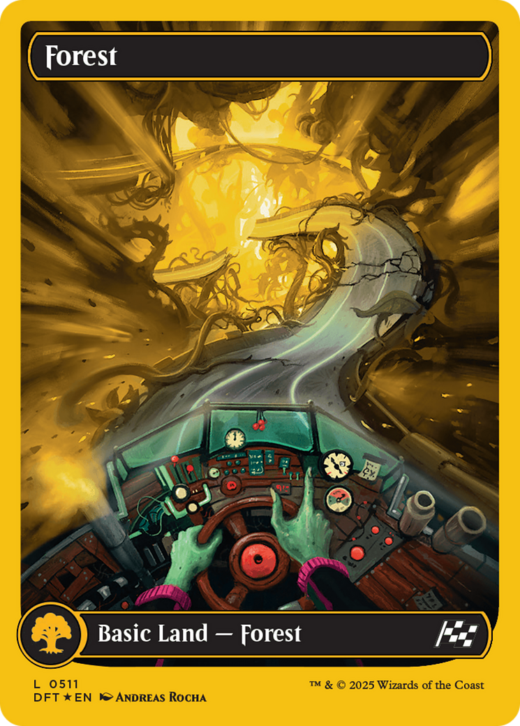 Forest (0511) (First-Place Foil) [Aetherdrift] | Good Games North