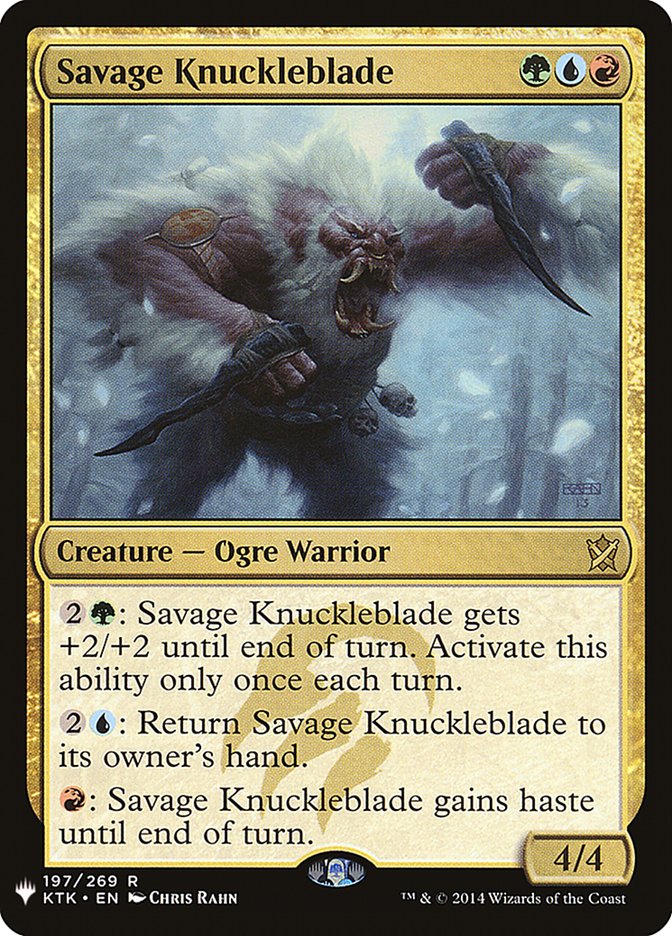 Savage Knuckleblade [Mystery Booster] | Good Games North