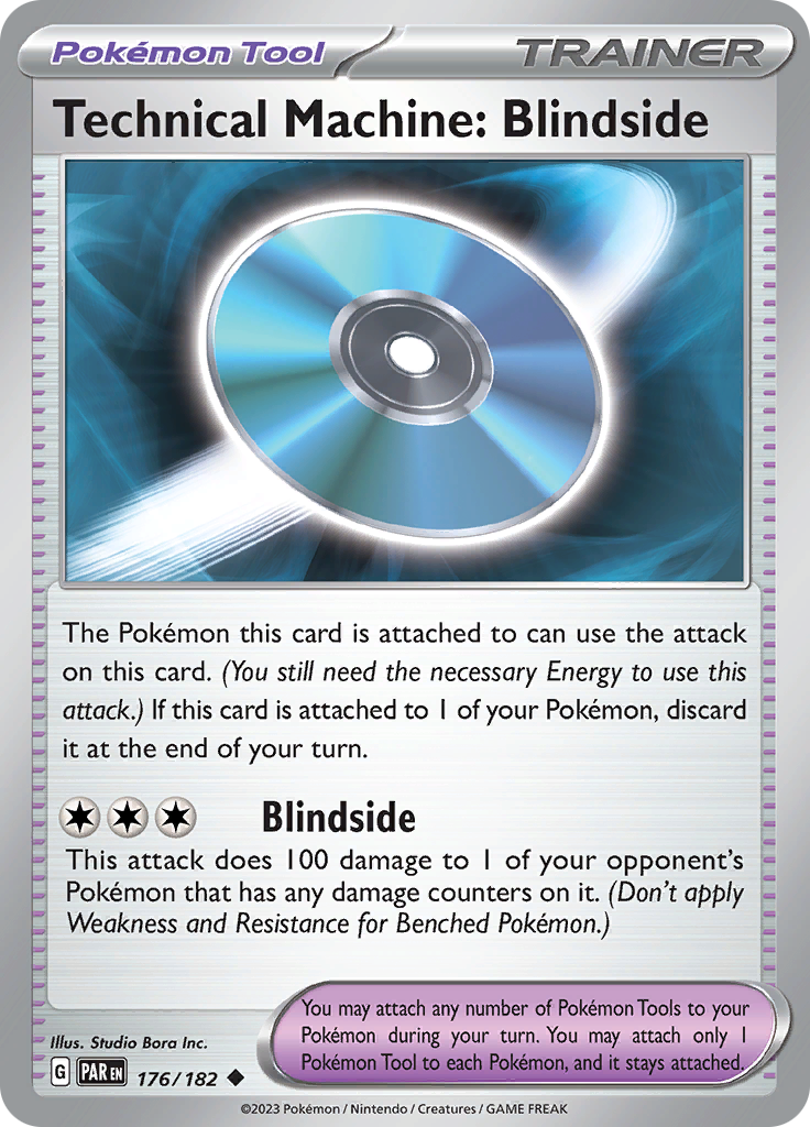 Technical Machine: Blindside (176/182) [Scarlet & Violet: Paradox Rift] | Good Games North