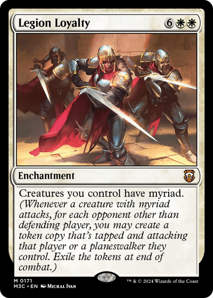 Legion Loyalty (Ripple Foil) [Modern Horizons 3 Commander] | Good Games North
