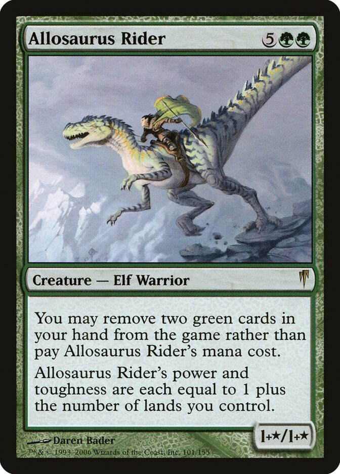 Allosaurus Rider 101/155 (Coldsnap)  | Good Games North