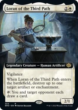 Loran of the Third Path Extended Art (The Brothers' War)  - Foil | Good Games North