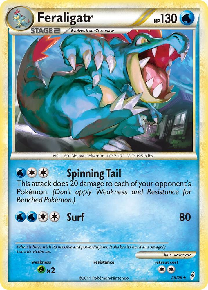 Feraligatr 25/95 (Call of Legends)  | Good Games North