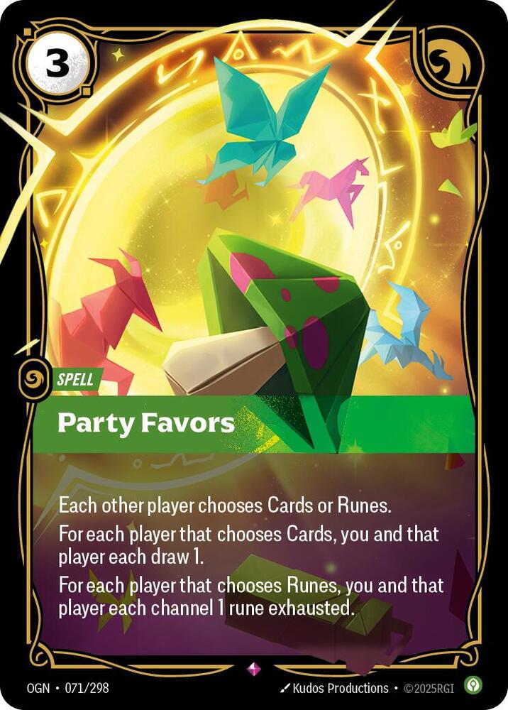 Party Favors (Origins)  - Foil | Good Games North