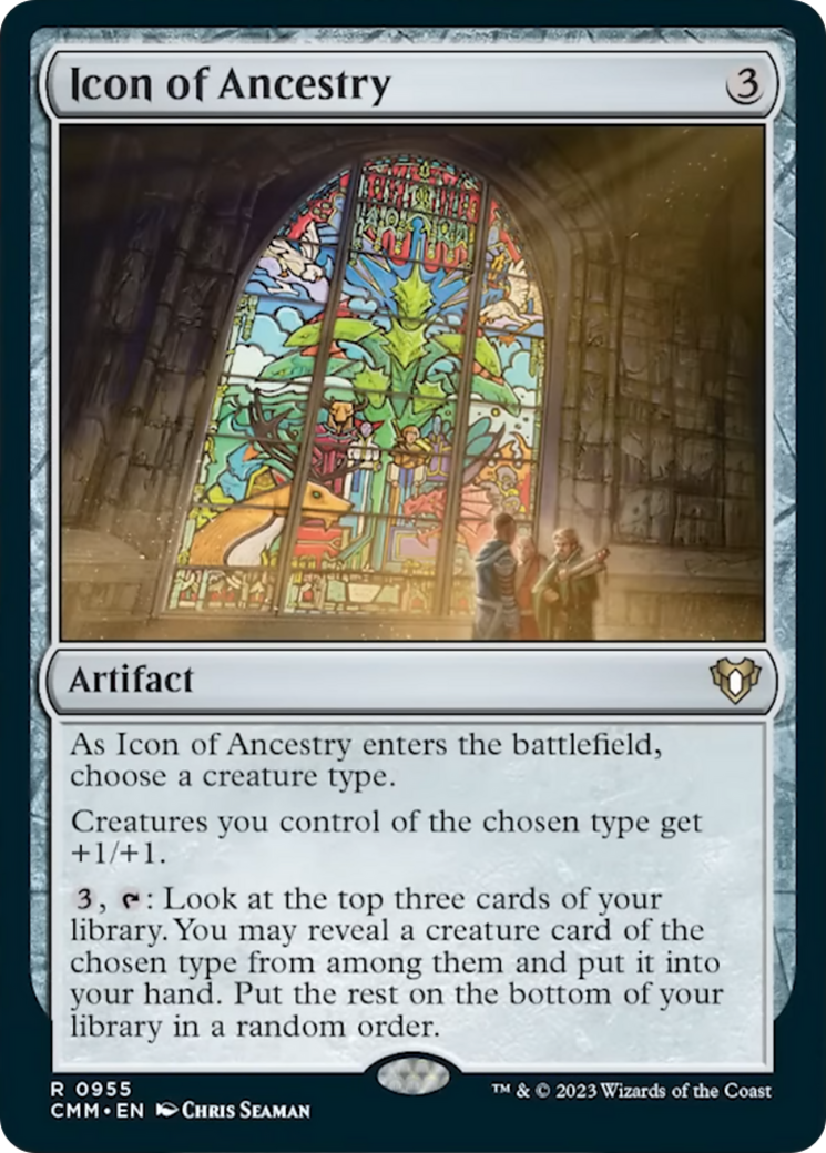 Icon of Ancestry [Commander Masters] | Good Games North