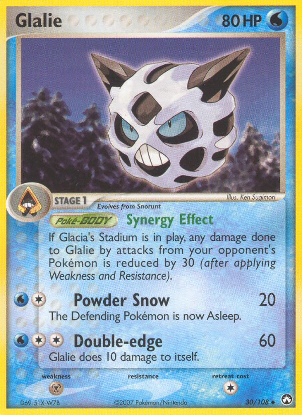 Glalie (30/108) [EX: Power Keepers] | Good Games North