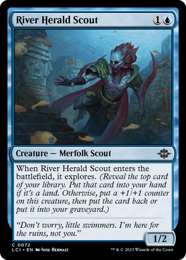 River Herald Scout [The Lost Caverns of Ixalan] | Good Games North