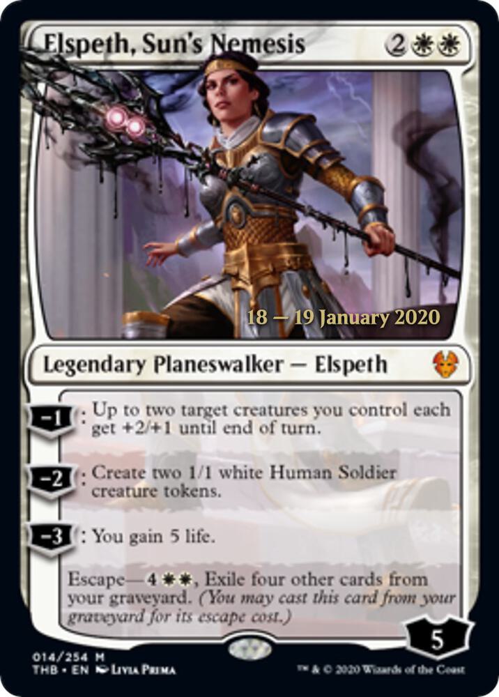 Elspeth Suns Nemesis (Prerelease Cards)  - Foil | Good Games North