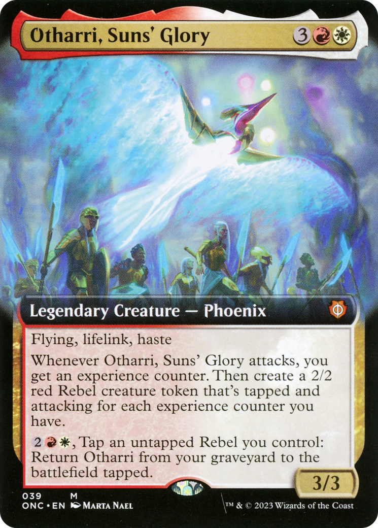 Otharri, Suns' Glory (Extended Art) [Phyrexia: All Will Be One Commander] | Good Games North