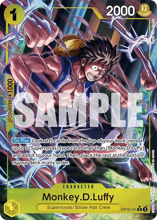Monkey.D.Luffy OP10-111 (Royal Blood)  - Alternate Art Foil | Good Games North
