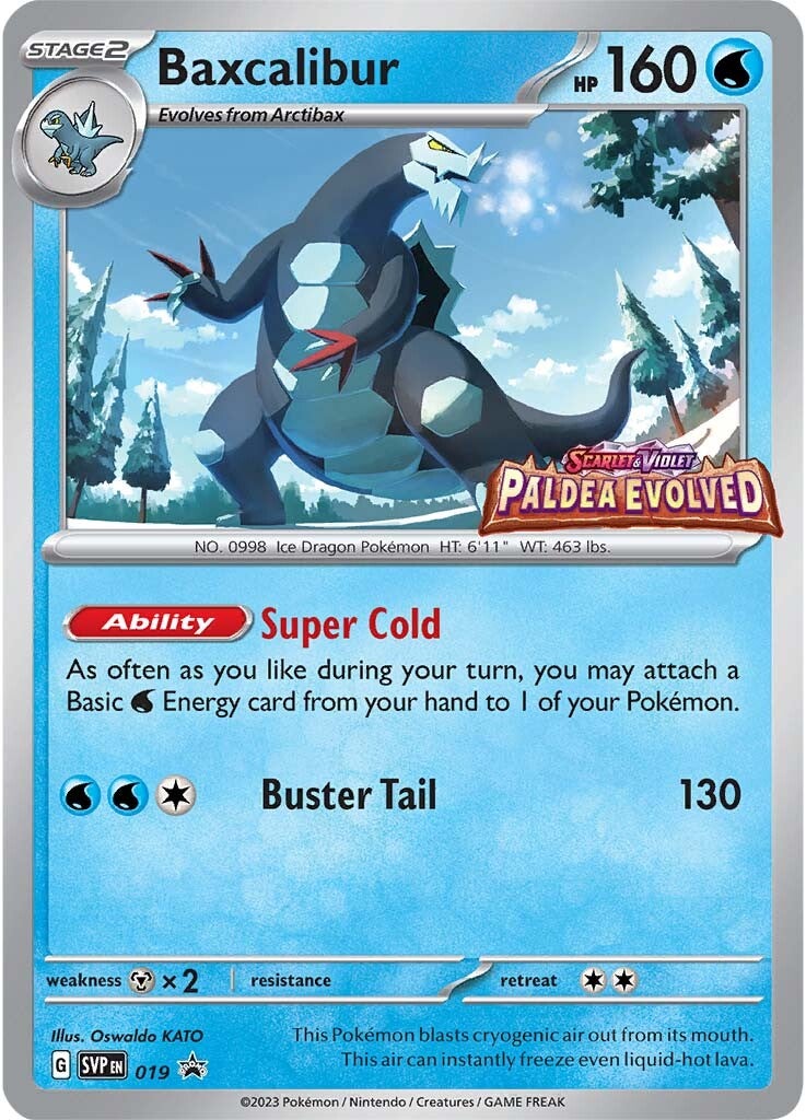 Baxcalibur (019) [Scarlet & Violet: Black Star Promos] | Good Games North