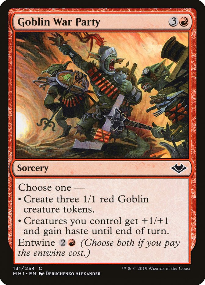 Goblin War Party [Modern Horizons] | Good Games North