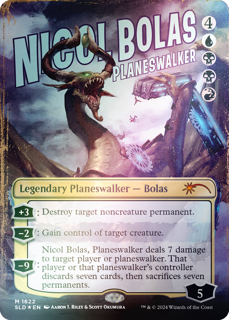 Nicol Bolas, Planeswalker (Rainbow Foil) [Secret Lair Drop Series] | Good Games North