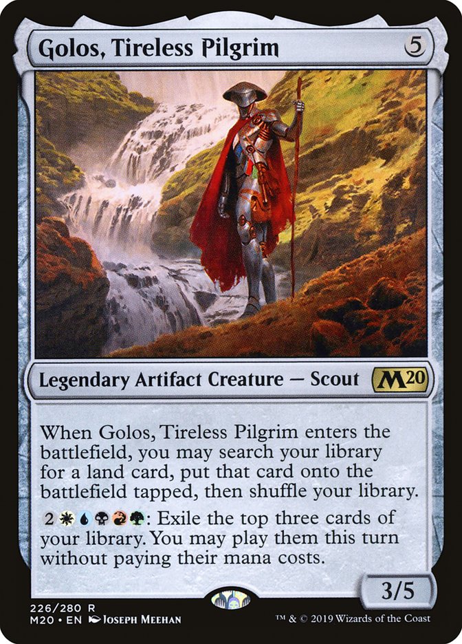 Golos, Tireless Pilgrim (Core Set 2020)  | Good Games North