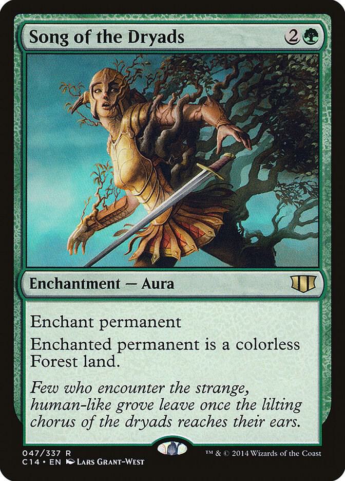 Song of the Dryads 47/337 (Commander 2014)  | Good Games North