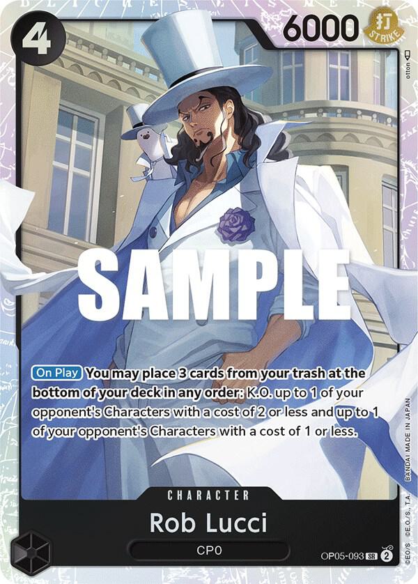 Rob Lucci OP05-093 (Awakening of the New Era)  - Foil | Good Games North