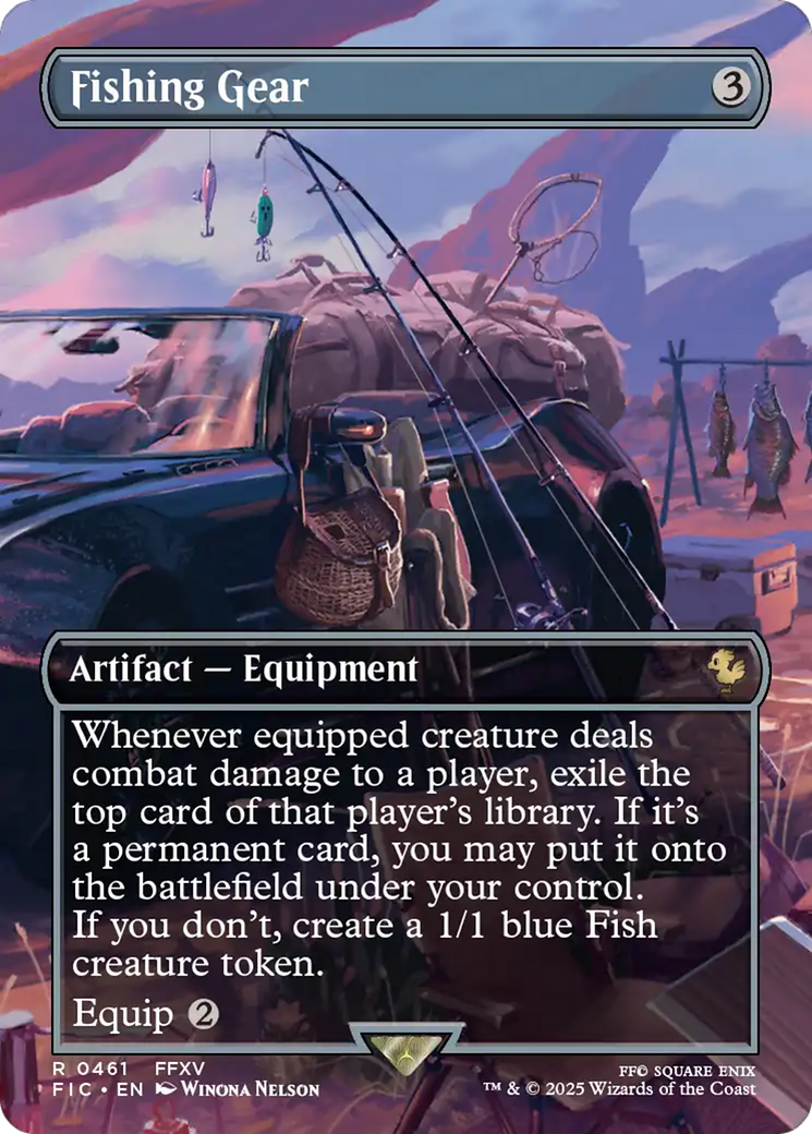 Fishing Gear (Borderless) [FINAL FANTASY Commander] | Good Games North