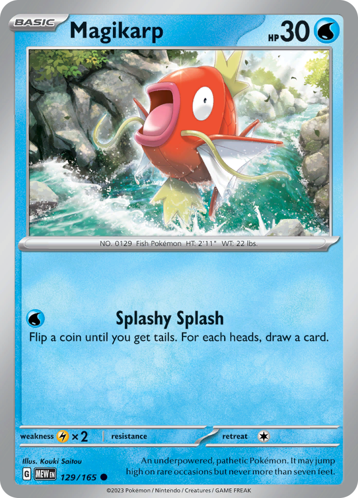 Magikarp (129/165) [Scarlet & Violet 151] | Good Games North