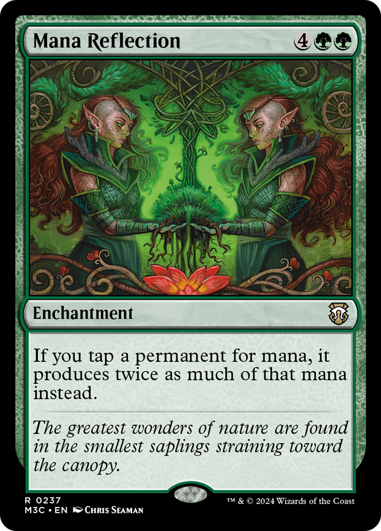 Mana Reflection (Ripple Foil) [Modern Horizons 3 Commander] | Good Games North