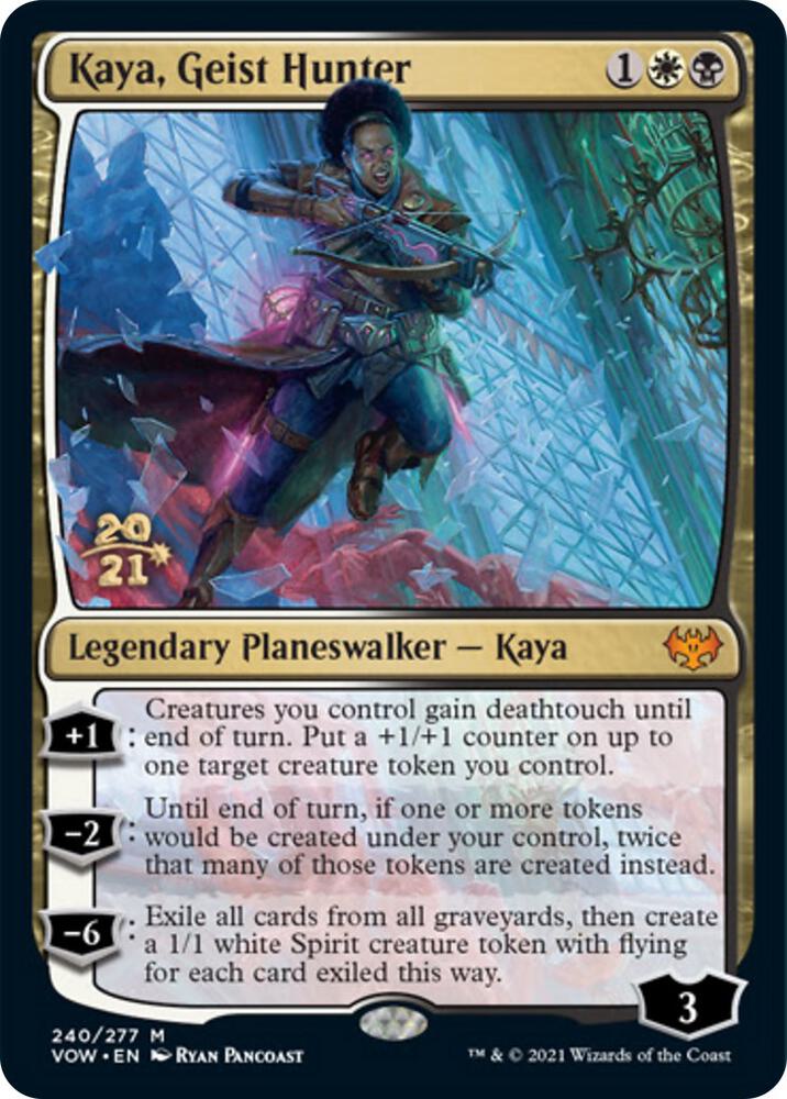 Kaya Geist Hunter (Prerelease Cards)  - Foil | Good Games North