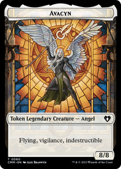 Copy (54) // Avacyn Double-Sided Token [Commander Masters Tokens] | Good Games North