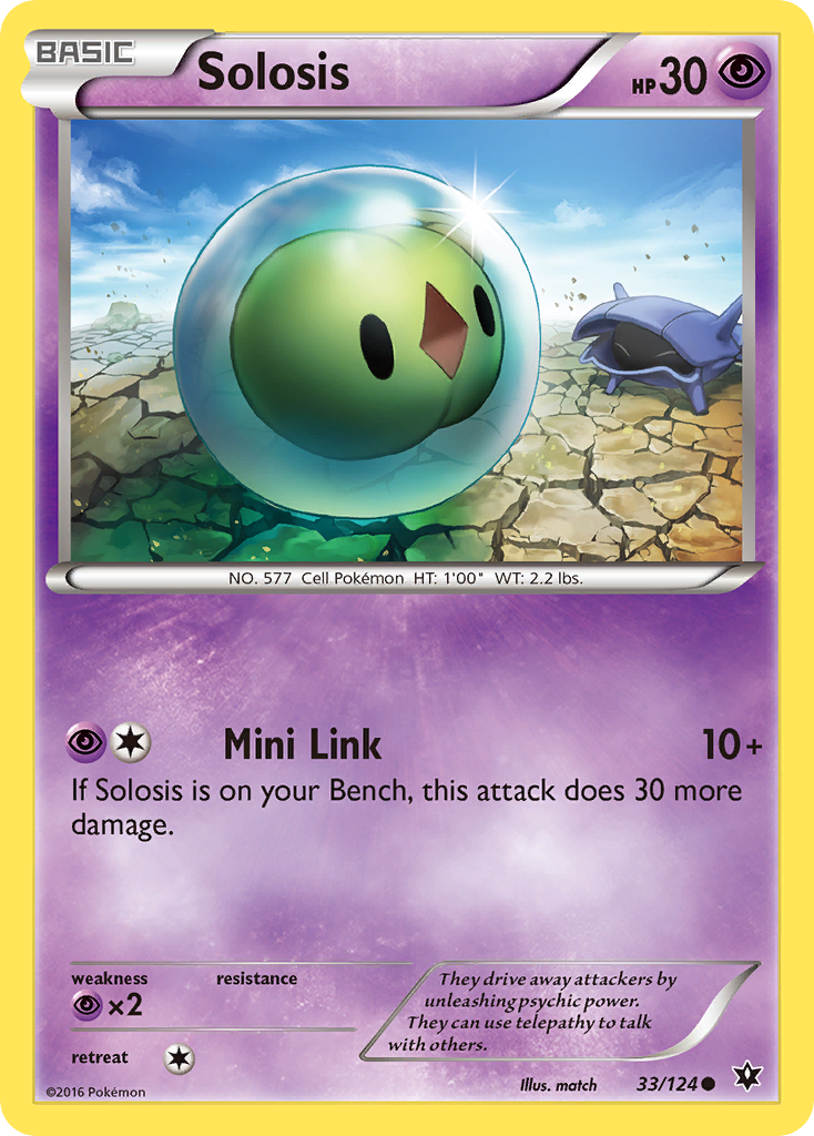 Solosis (33/124) [XY: Fates Collide] | Good Games North