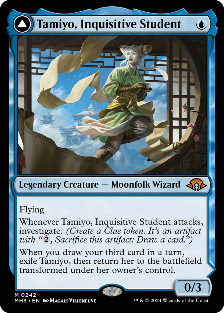 Tamiyo, Inquisitive Student // Tamiyo, Seasoned Scholar [Modern Horizons 3] | Good Games North
