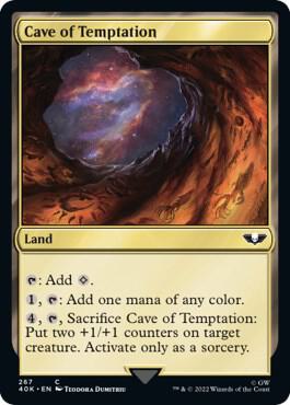 Cave of Temptation Surge Foil (Universes Beyond: Warhammer 40,000)  - Foil | Good Games North