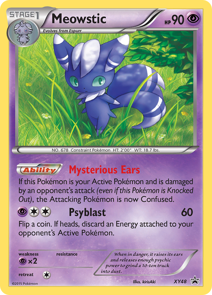 Meowstic (XY48) [XY: Black Star Promos] | Good Games North