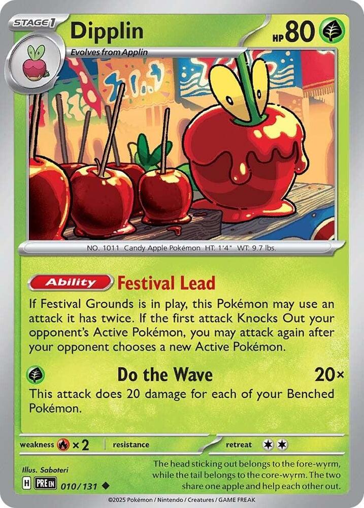 Dipplin (010/131) [Scarlet & Violet: Prismatic Evolutions] | Good Games North