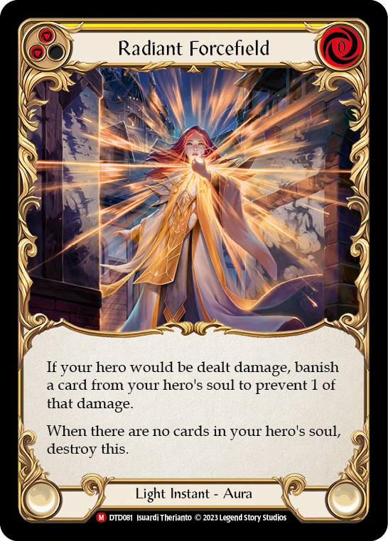 Radiant Forcefield [DTD081] (Dusk Till Dawn)  Rainbow Foil | Good Games North