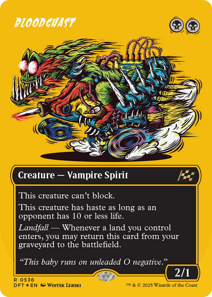 Bloodghast (Borderless) (First-Place Foil) [Aetherdrift] | Good Games North