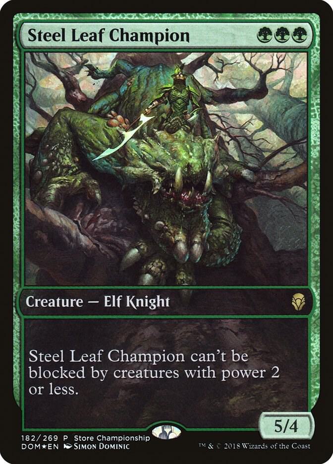 Steel Leaf Champion (Game Day & Store Championship Promos)  - Foil | Good Games North