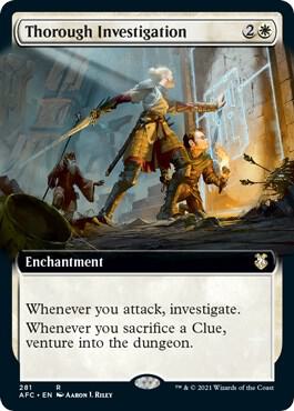 Thorough Investigation Extended Art (Commander: Adventures in the Forgotten Realms)  | Good Games North