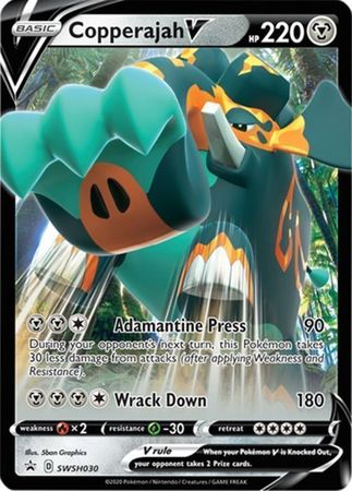 Copperajah V (SWSH030) [Sword & Shield: Black Star Promos] | Good Games North