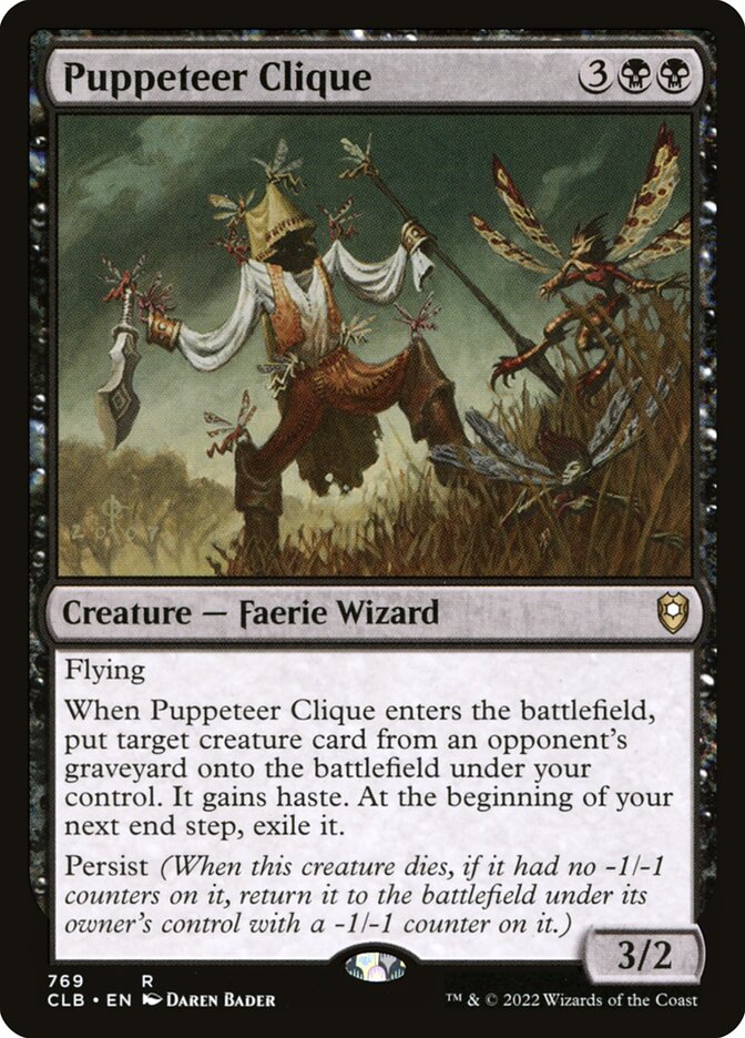 Puppeteer Clique (Commander Legends: Battle for Baldur's Gate)  | Good Games North