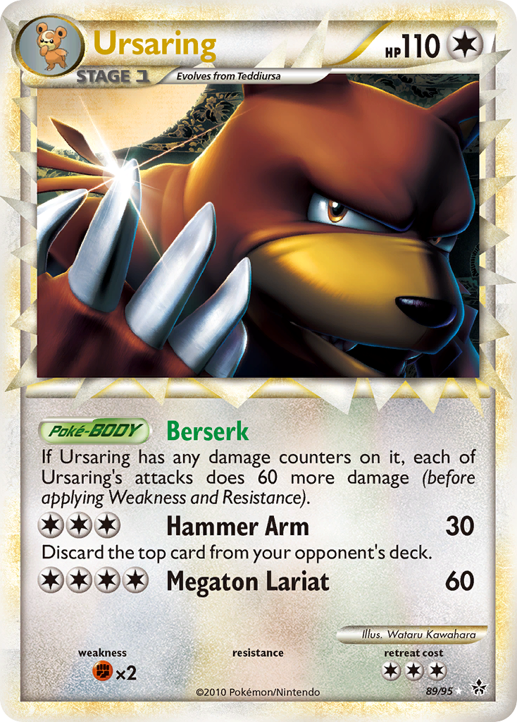 Ursaring (89/95) [HeartGold & SoulSilver: Unleashed] | Good Games North