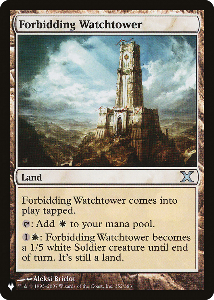 Forbidding Watchtower [The List] | Good Games North