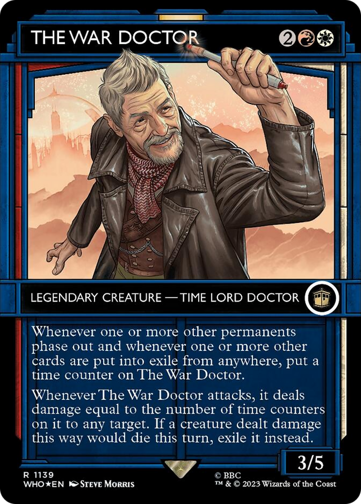 The War Doctor (Showcase) (Surge Foil) [Doctor Who] | Good Games North