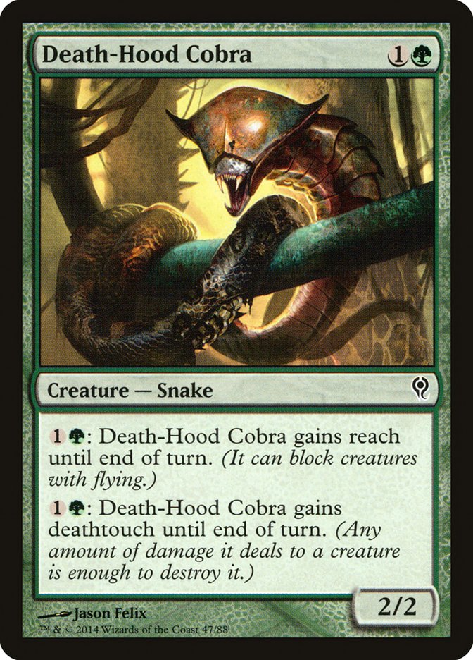 Death-Hood Cobra [Duel Decks: Jace vs. Vraska] | Good Games North