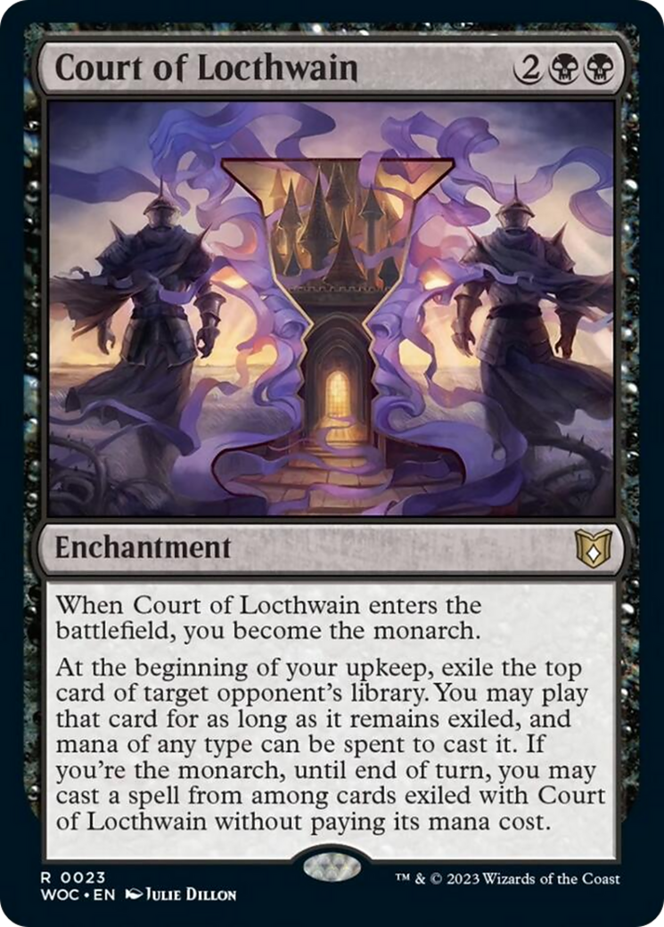 Court of Locthwain [Wilds of Eldraine Commander] | Good Games North