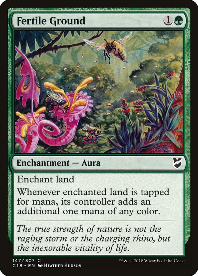 Fertile Ground (Commander 2018)  | Good Games North