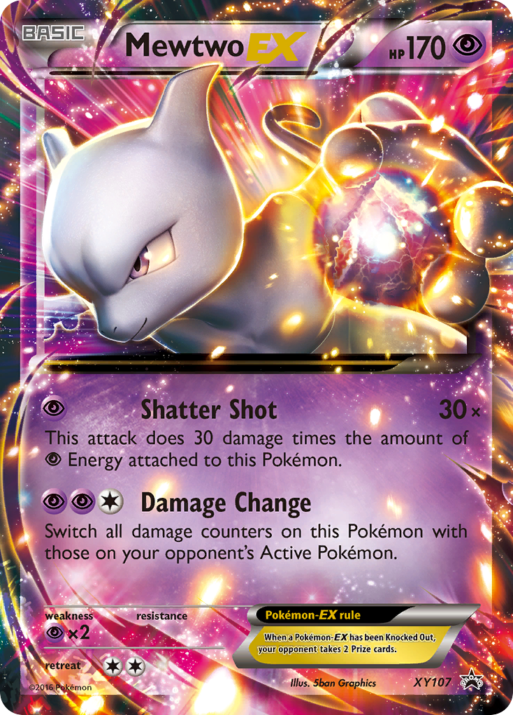 Mewtwo EX (XY107) [XY: Black Star Promos] | Good Games North