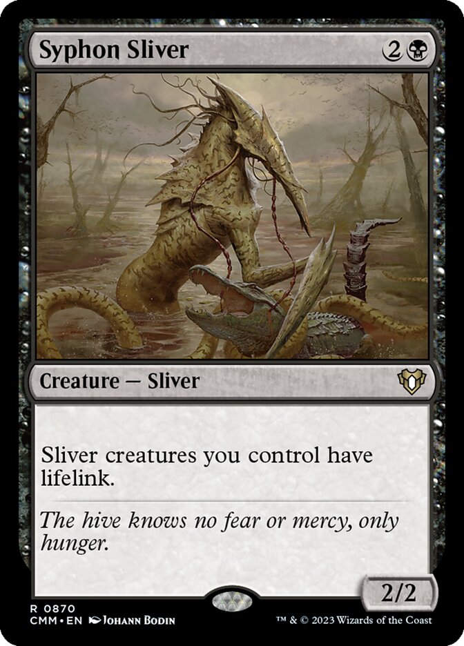 Syphon Sliver (Commander Masters)  | Good Games North