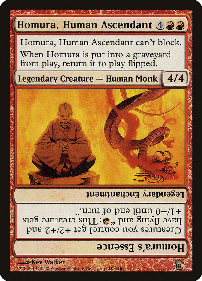 Homura, Human Ascendant // Homura's Essence [Saviors of Kamigawa] | Good Games North