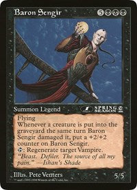 Baron Sengir (Oversized) [Oversize Cards] | Good Games North