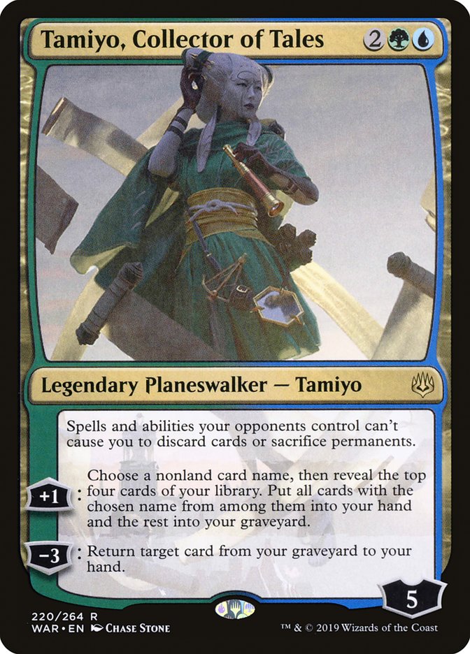 Tamiyo, Collector of Tales 220 (War of the Spark)  | Good Games North