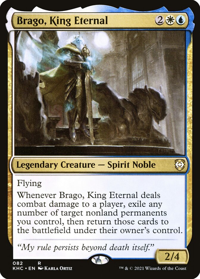 Brago, King Eternal 82 (Commander: Kaldheim)  | Good Games North